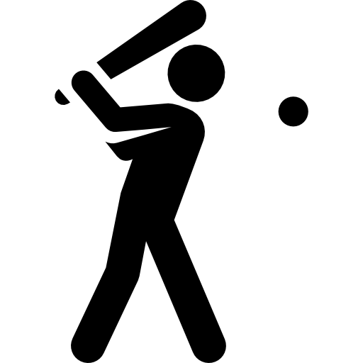 béisbol Pictograms Fill icono