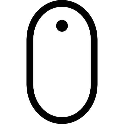 Macintosh Mouse Basic Rounded Lineal icon