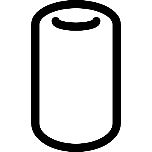 mac pro Basic Rounded Lineal icono