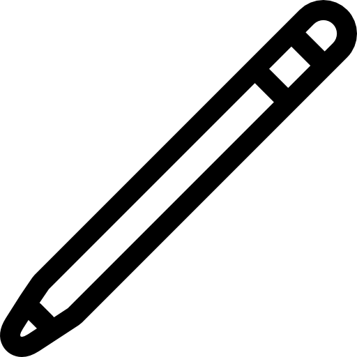 Apple Pencil Basic Rounded Lineal icon