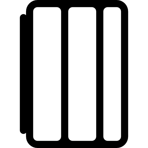 capa para ipad Basic Rounded Lineal Ícone