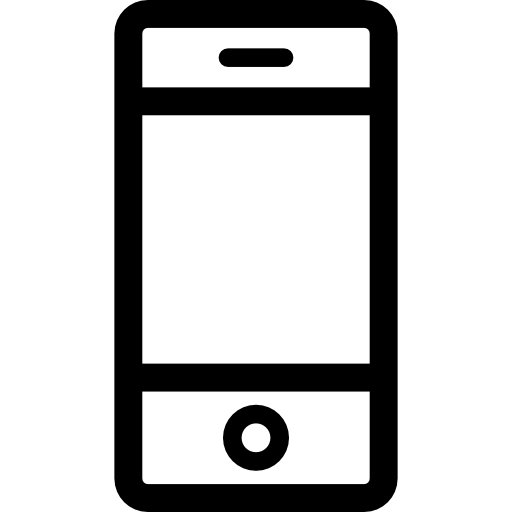 i phone Basic Rounded Lineal icona