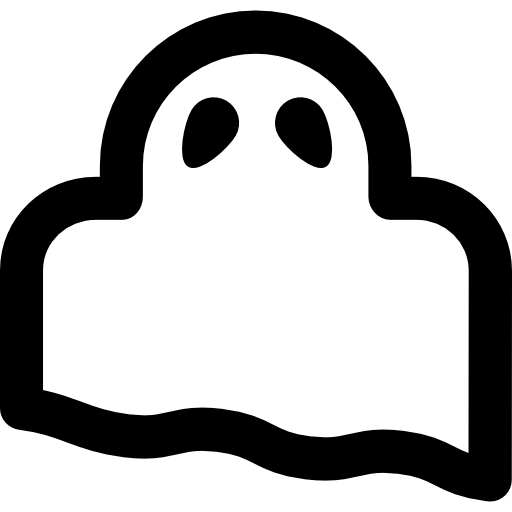 fantasma Curved Lineal icona