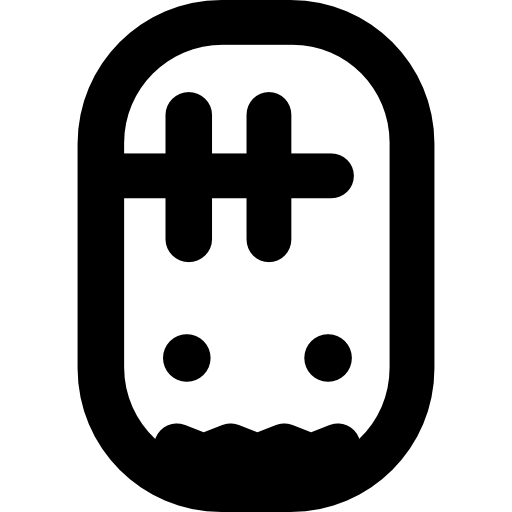 frankenstein Curved Lineal icon