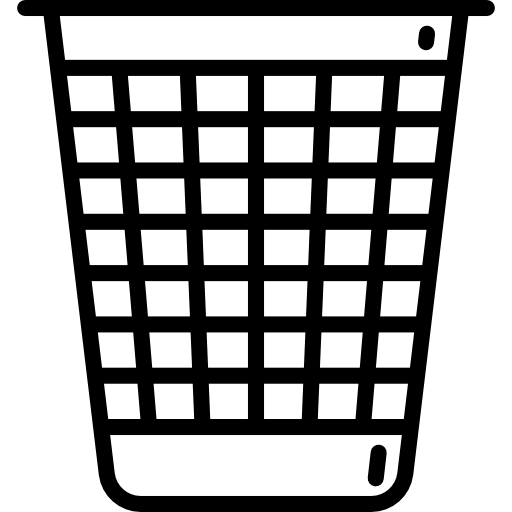 cubo de la basura Special Lineal icono