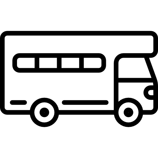 House On Wheels Special Lineal icon