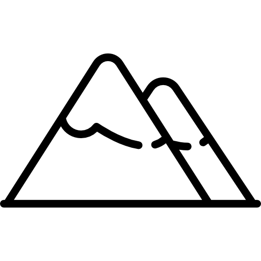 montañas Special Lineal icono