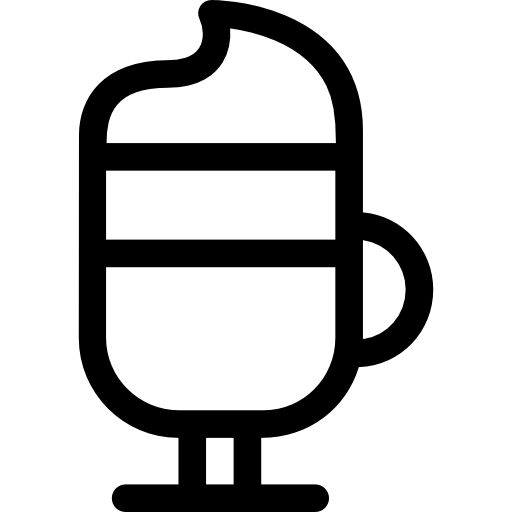 コーヒーグラス Basic Straight Lineal icon