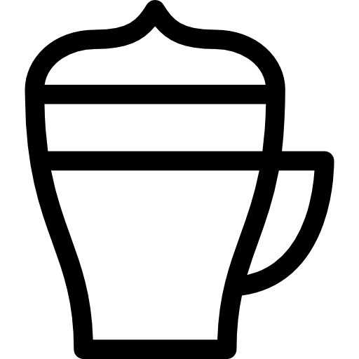 cappuccino Basic Straight Lineal icon