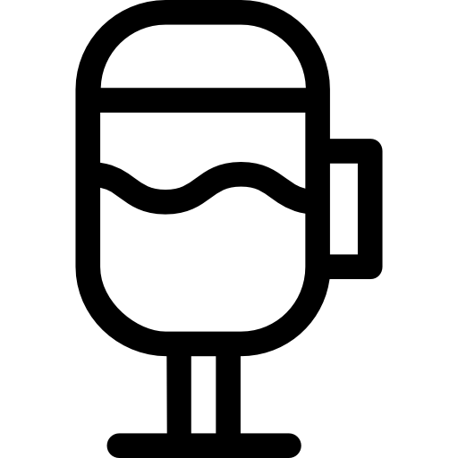vaso de café Basic Straight Lineal icono