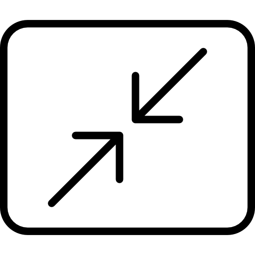 최소화 Special Lineal icon