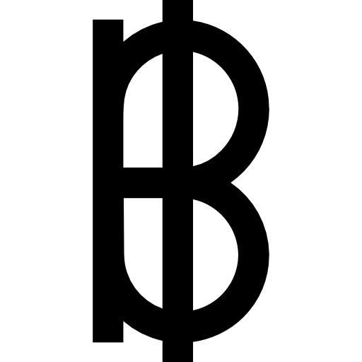 bahta tajskiego Basic Straight Lineal ikona