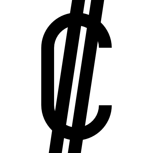 okrężnica kostarykańska Basic Straight Lineal ikona