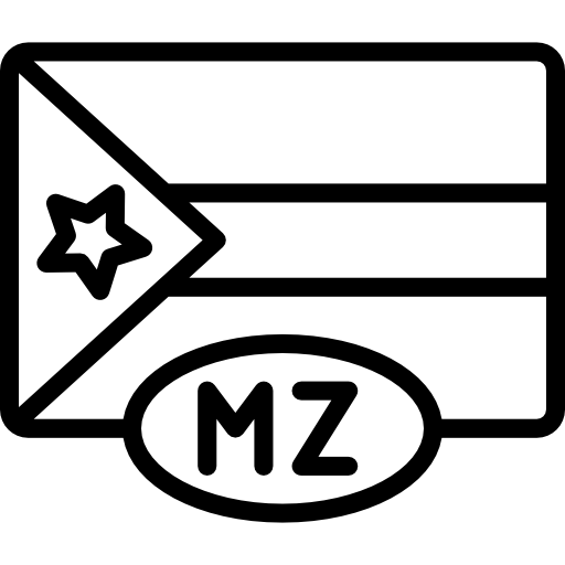 mosambik Basic Miscellany Lineal icon