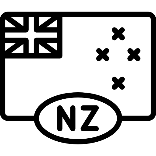 nowa zelandia Basic Miscellany Lineal ikona