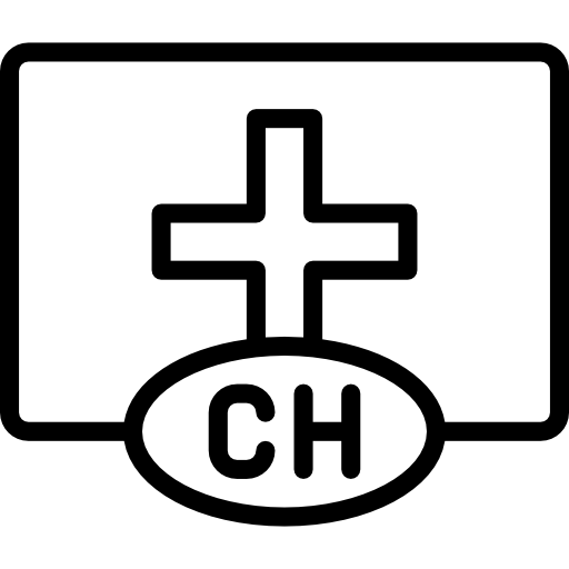 szwajcaria Basic Miscellany Lineal ikona