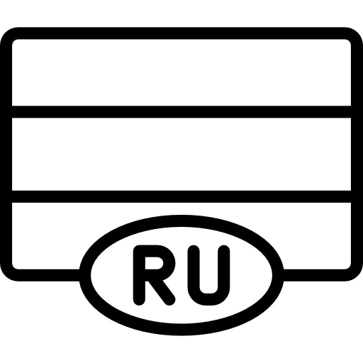 rosja Basic Miscellany Lineal ikona