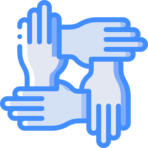 Donation Basic Miscellany Blue icon