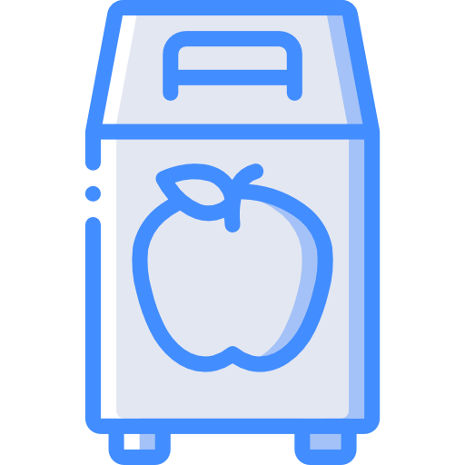donación de alimentos Basic Miscellany Blue icono