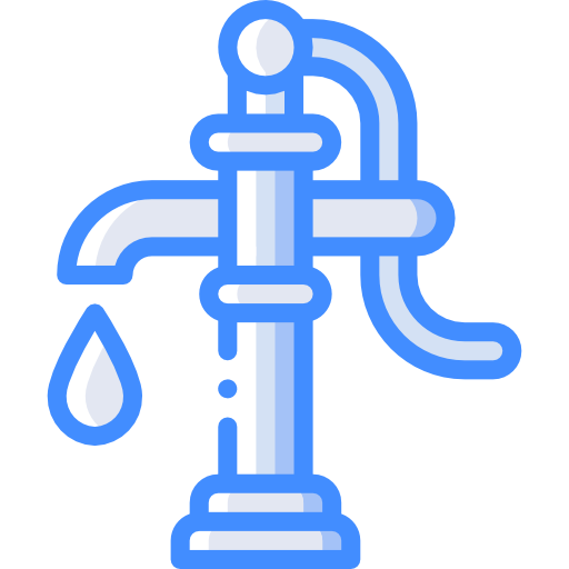 Water pump Basic Miscellany Blue icon