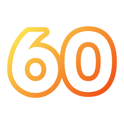 60 Generic gradient outline icoon