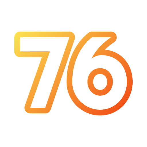 76 Generic gradient outline icoon