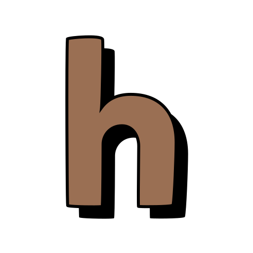buchstabe h Generic color lineal-color icon