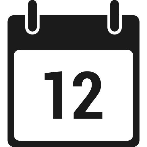 zwölf Generic black fill icon