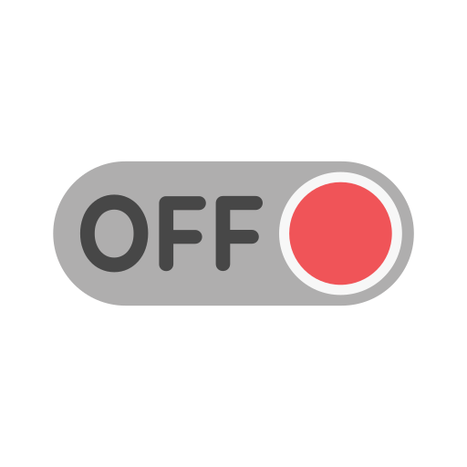 switch off Generic Flat icon