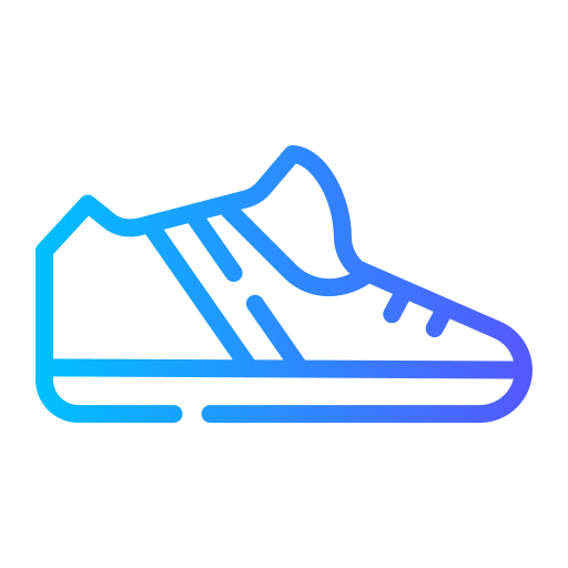 zapato Generic gradient outline icono
