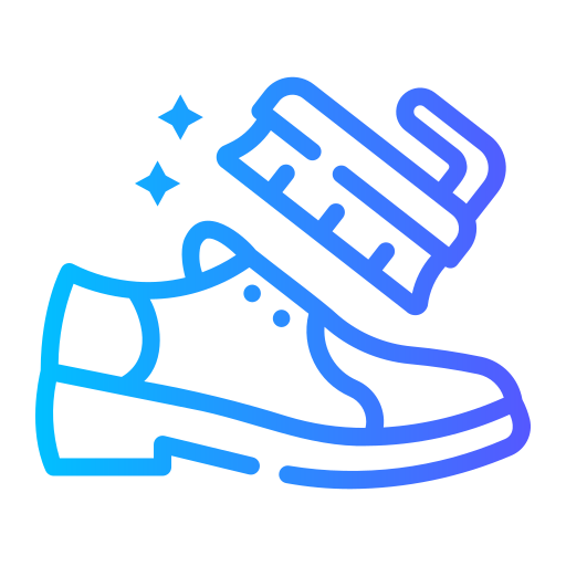 Shoeshine Generic gradient outline icon