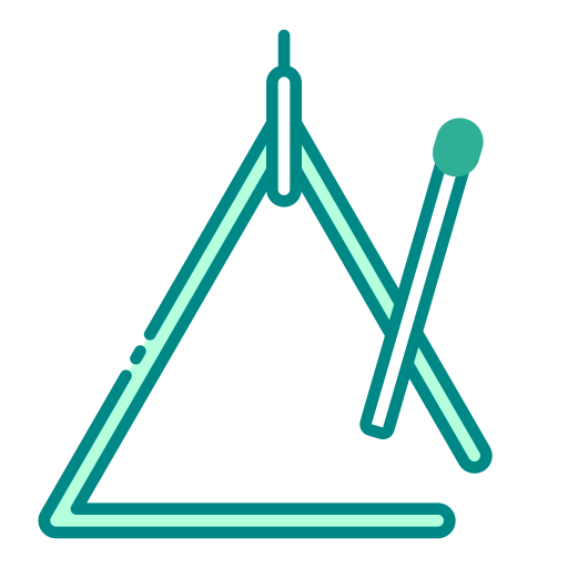 Triangle Generic color lineal-color icon