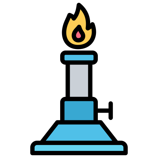 Bunsen Burner Generic color lineal-color icon