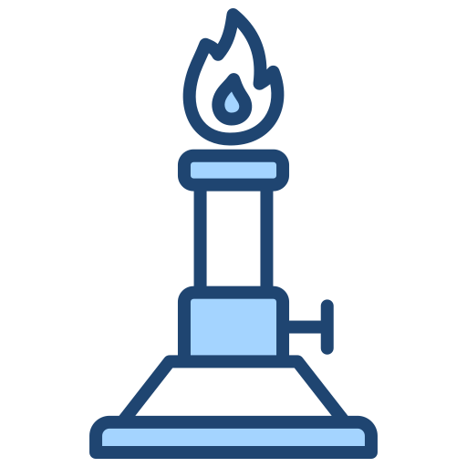 Bunsen Burner Generic color lineal-color icon