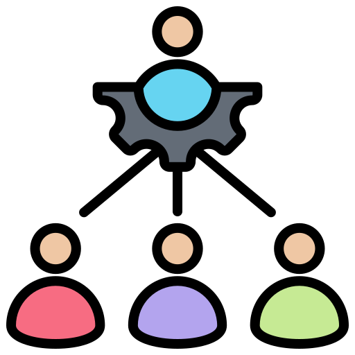 Coordination Generic color lineal-color icon