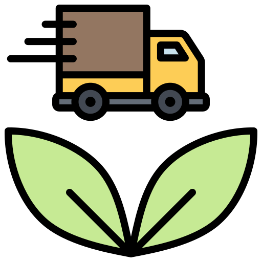 Green logistics Generic color lineal-color icon