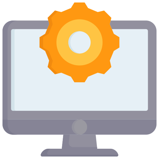 Monitor Generic color fill आइकन