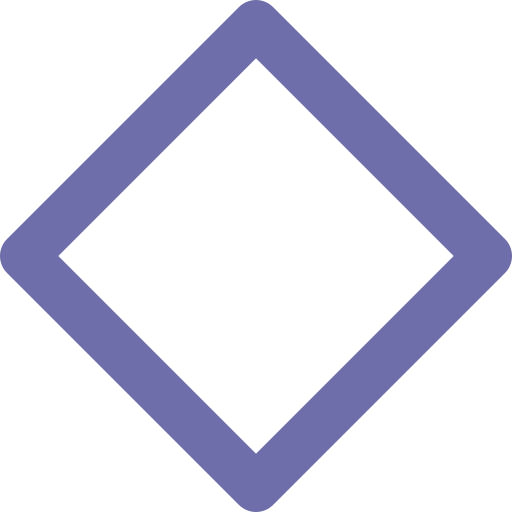 rhombe Generic color outline Icône