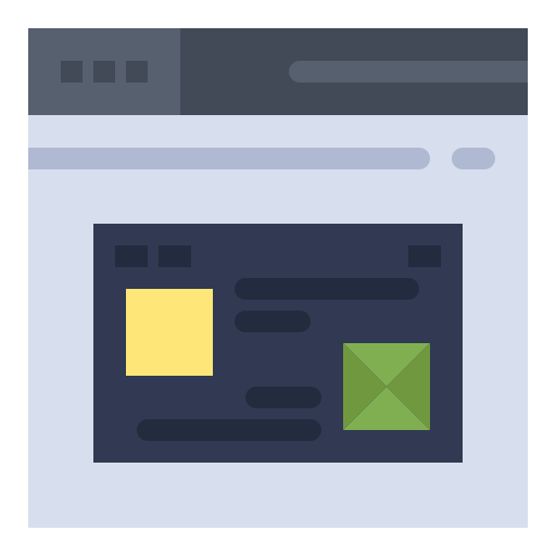 Website Generic color fill icon