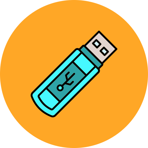pendrive Generic color lineal-color ikona
