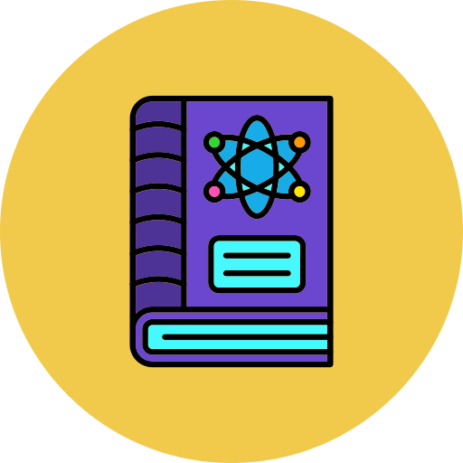 Science Book Generic color lineal-color icon