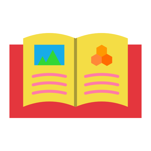 Open book Generic color fill icon