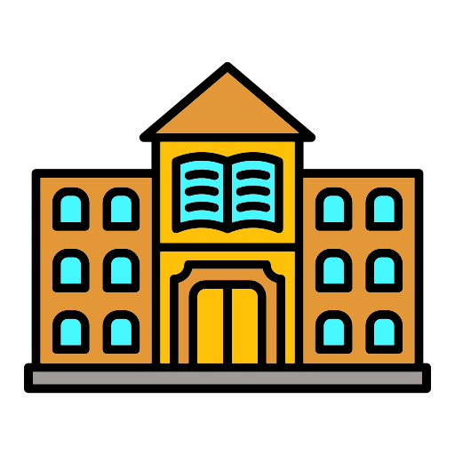 bibliotheek Generic color lineal-color icoon