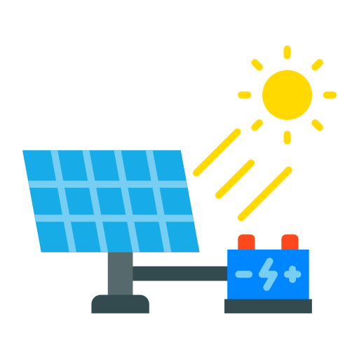 太陽光エネルギー Generic color fill icon