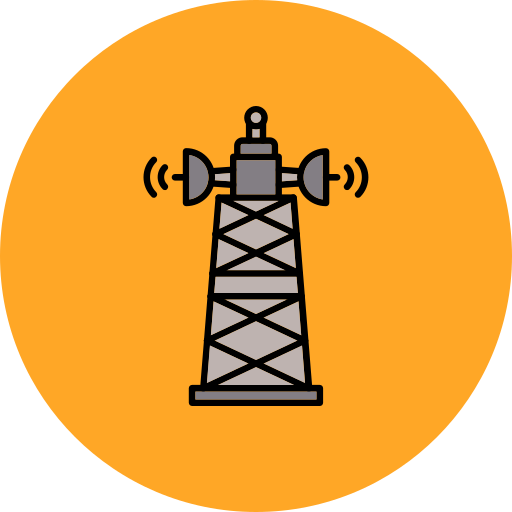 Signal tower Generic color lineal-color icon