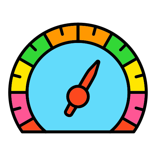 velocità Generic color lineal-color icona