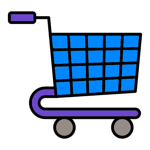 carrito de compras Generic color lineal-color icono