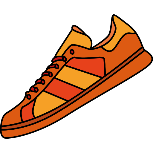 Sneakers Generic color lineal-color icon