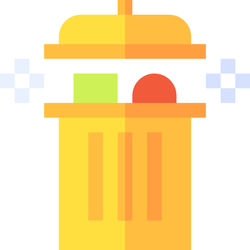 Trash Basic Straight Flat icon