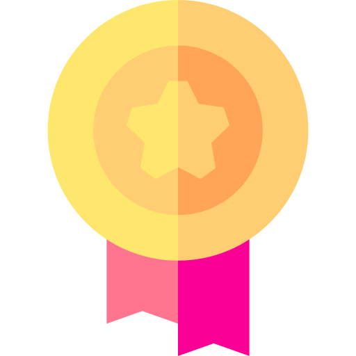 Медаль Basic Straight Flat иконка